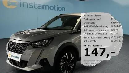 Gebraucht Peugeot e-2008 Allure 100 kW (136 PS) 2021 Grau SUV
