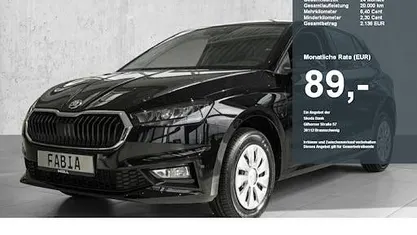Neu Skoda Fabia Essence 80 PS (58 kW) 2025 Schwarz Kleinwagen