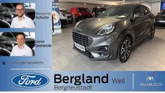 Lackierung metallic "magnetic grau" grau Gebraucht 2024 Ford Puma ST-Line Coupé | 21.780 € (Fairer Preis)