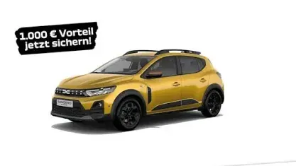 Neu Dacia Sandero Extreme 110 PS (80 kW) 2025 Amber yellow (gelb) Limousine