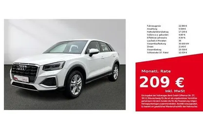 Ibisweiß Gebraucht 2022 Audi Q2 Advanced Plus SUV | 22.880 € (Fairer Preis)