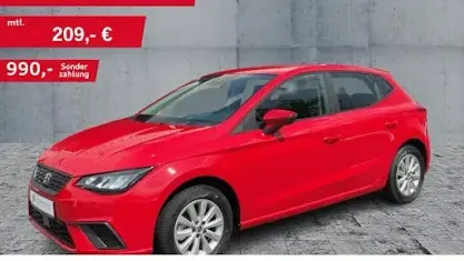 Gebraucht Seat Ibiza Style 115 PS (84 kW) 2024 Rot Kleinwagen