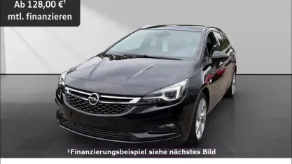 Gebraucht Opel Astra 125 PS (91 kW) 2018 Schwarz Kombi