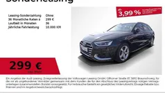 Schwarz (mythosschwarz metallic) Gebraucht 2024 Audi A4 Advanced Kombi | 33.480 € (Fairer Preis)