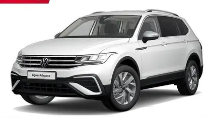 Gebraucht VW Tiguan Allspace Life 200 PS (147 kW) 2022 Pure white SUV