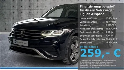 Gebraucht VW Tiguan Allspace Elegance 150 PS (110 kW) 2022 SUV