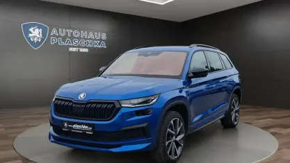 Gebraucht Skoda Kodiaq SportLine 200 PS (147 kW) 2023 Raceblau SUV