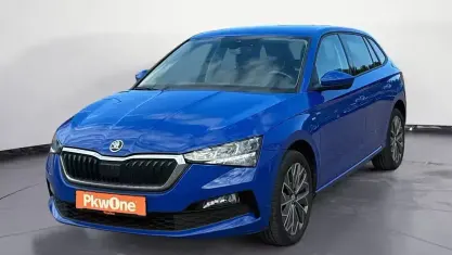 Gebraucht Skoda Scala Ambition 110 PS (80 kW) 2022 Blau Kleinwagen