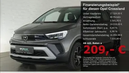 Gebraucht Opel Crossland Elegance 131 PS (96 kW) 2023 Vulkan grau SUV