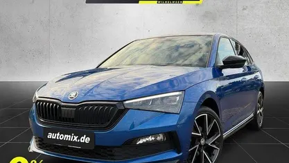 Raceblau Gebraucht 2022 Skoda Scala Monte Carlo Kleinwagen | 21.900 € (Fairer Preis)
