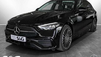 Gebraucht Mercedes C200 AMG 163 PS (119 kW) 2025 Metalliclack obsidianschwarz Kombi