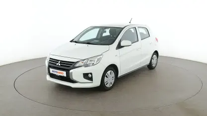 Gebraucht Mitsubishi Space Star Basis 71 PS (52 kW) 2020 Weiß Kleinwagen