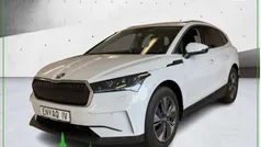 2y moonweiss metallic Gebraucht 2025 Skoda Enyaq iV SUV | 48.750 € (Superpreis)