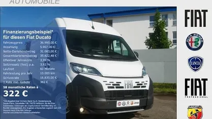 Neu Fiat Ducato 140 PS (102 kW) 2025 Ducato weiss Van