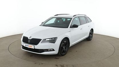 Brugt Skoda Superb SportLine 190 HK (139 kW) 2017 Hvid Stationcar