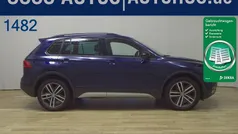Atlantik blue (metallic) Gebraucht 2020 VW Tiguan R-line SUV | 21.980 € (Superpreis)