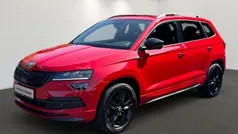 Rot Gebraucht 2020 Skoda Karoq SportLine SUV | 22.950 € (Superpreis)