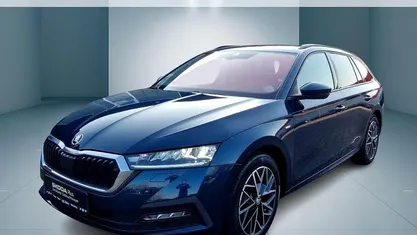 Gebraucht Skoda Octavia Clever 150 PS (110 kW) 2021 Lavablau metallic Kombi