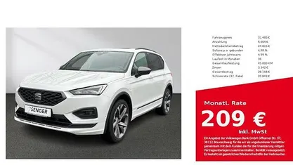 Gebraucht Seat Tarraco FR 245 PS (180 kW) 2022 SUV