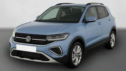 Clear blue metallic Neu 2025 VW T-Cross Life SUV | 30.295 € (Fairer Preis)