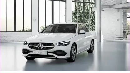 Gebraucht Mercedes C180 Avantgarde 170 PS (125 kW) 2025 Unilack polarweiß Limousine