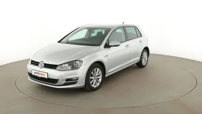 Gebraucht VW Golf VII LOUNGE 2015 Silber Limousine