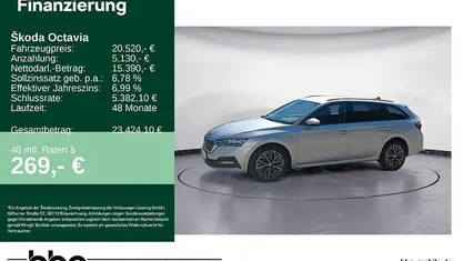 Brillantsilber metallic Gebraucht 2022 Skoda Octavia Ambition Kombi | 20.520 € (Fairer Preis)