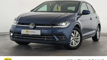 Gebraucht VW Polo Style 110 PS (80 kW) 2024 Reef blue metallic Kleinwagen
