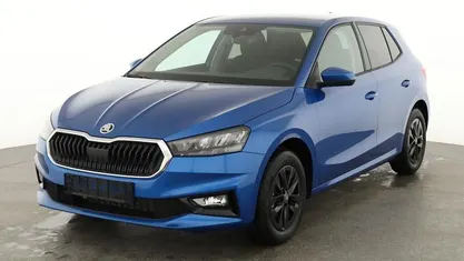 Neu Skoda Fabia 2026 Race blau metallic Kleinwagen