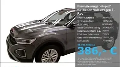 Gebraucht VW T-Roc IQ Drive 150 PS (110 kW) 2025 SUV