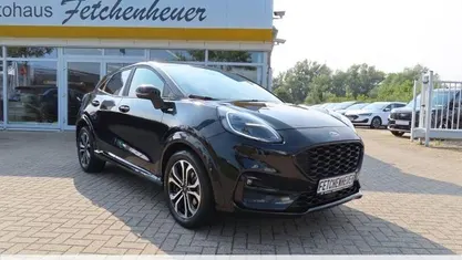 Obsidianschwarz metallic Gebraucht 2021 Ford Puma ST-Line X SUV | 16.990 € (Fairer Preis)