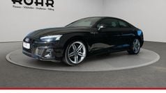 Mythosschwarz metallic Gebraucht 2021 Audi A5 S-Line Coupé | 35.880 € (Guter Preis)