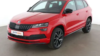 Gebraucht Skoda Karoq SportLine 150 PS (110 kW) 2022 Rot SUV