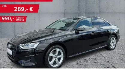 Gebraucht Audi A4 Advanced Plus 163 PS (119 kW) 2023 Schwarz Limousine