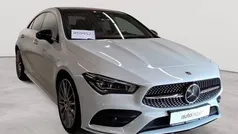 Digitalweiß metallic Gebraucht 2022 Mercedes CLA220 AMG line Limousine | 37.990 € (Fairer Preis)