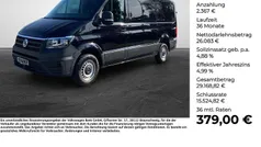 Schwarz Gebraucht 2022 VW Crafter Van | 28.450 € (Fairer Preis)