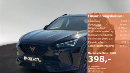 Gebraucht Cupra Formentor VZ 245 PS (180 kW) 2023 Schwarz SUV
