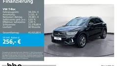 Schwarz Gebraucht 2024 VW T-Roc R-line SUV | 34.599 € (Fairer Preis)