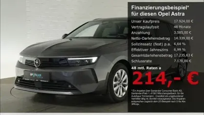 Gebraucht Opel Astra Elegance 131 PS (96 kW) 2023 Grau Kleinwagen