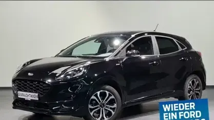 Gebraucht Ford Puma ST-Line 125 PS (91 kW) 2020 Schwarz, agate black metallic SUV