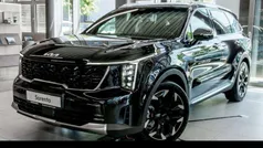 Auroraschwarz metallic Gebraucht 2025 Kia Sorento 3 SUV | 59.990 € (Fairer Preis)