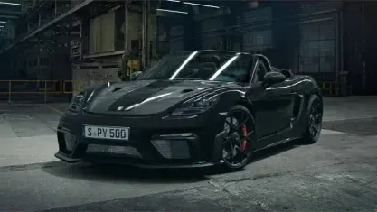 Neu Porsche 718 Spyder Sport 500 PS (367 kW) 2025 Schwarz Cabrio