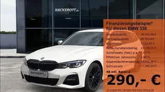 Weiss Gebraucht 2020 BMW 330e M Sport Kombi | 28.450 € (Fairer Preis)