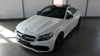 Używany Mercedes C63S AMG AMG 510 KM (375 kW) 2018 Biały Coupe