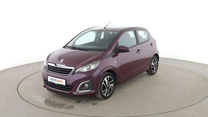 Używany Peugeot 108 Allure 82 KM (60 kW) 2016 Purpurowy Hatchback