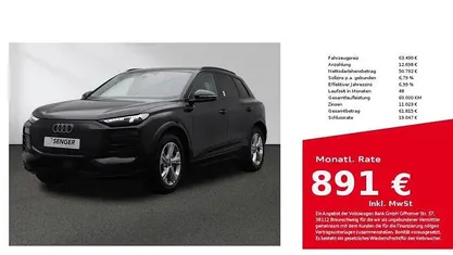 Gebraucht Audi Q6 e-tron Ambiente 185 kW (252 PS) 2025 Mythosschwarz metallic SUV