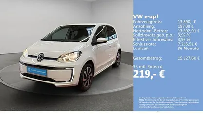 Gebraucht 2021 VW e-up! Active Kleinwagen | 13.890 € (Fairer Preis)