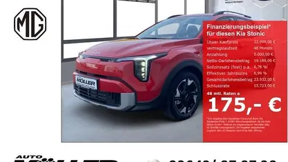 Neu Kia Stonic Vision 101 PS (74 kW) 2025 Rot SUV