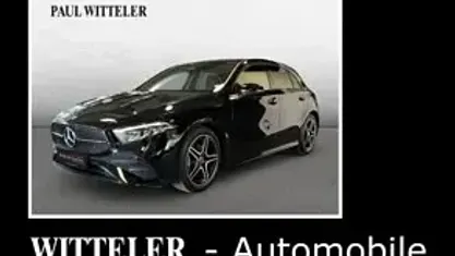 Gebraucht Mercedes A200 AMG line 163 PS (119 kW) 2025 Unilack nachtschwarz Limousine
