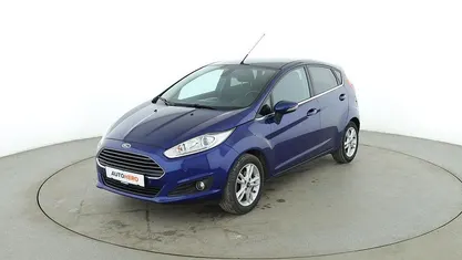 Gebraucht Ford Fiesta Titanium 2016 Blau Limousine